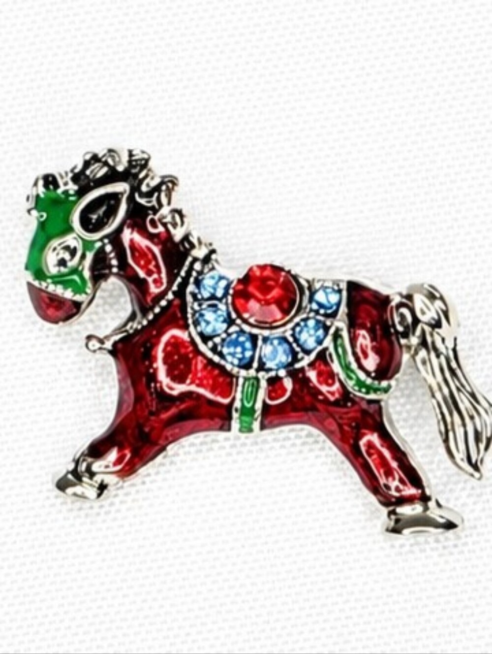 💎 Gold Tone Bird Brooch Multicolor Rhinestone Crystal Statement Pin Sparkly